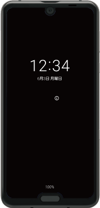 画面OFFの時計・通知表示
