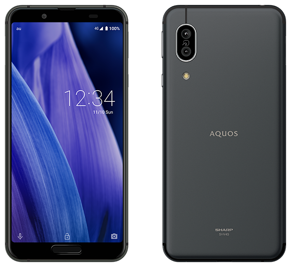 AQUOS sense3 SHV45／ブラック