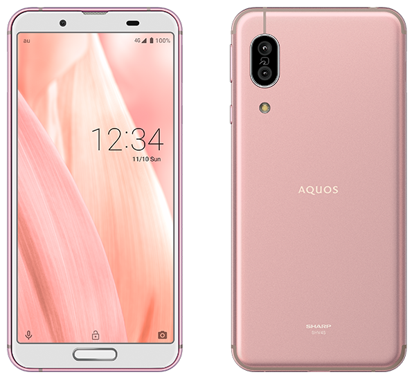 AQUOS sense3 SHV45／ソフトピンク