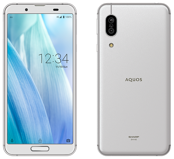 AQUOS sense3 SHV45／シルバーホワイト