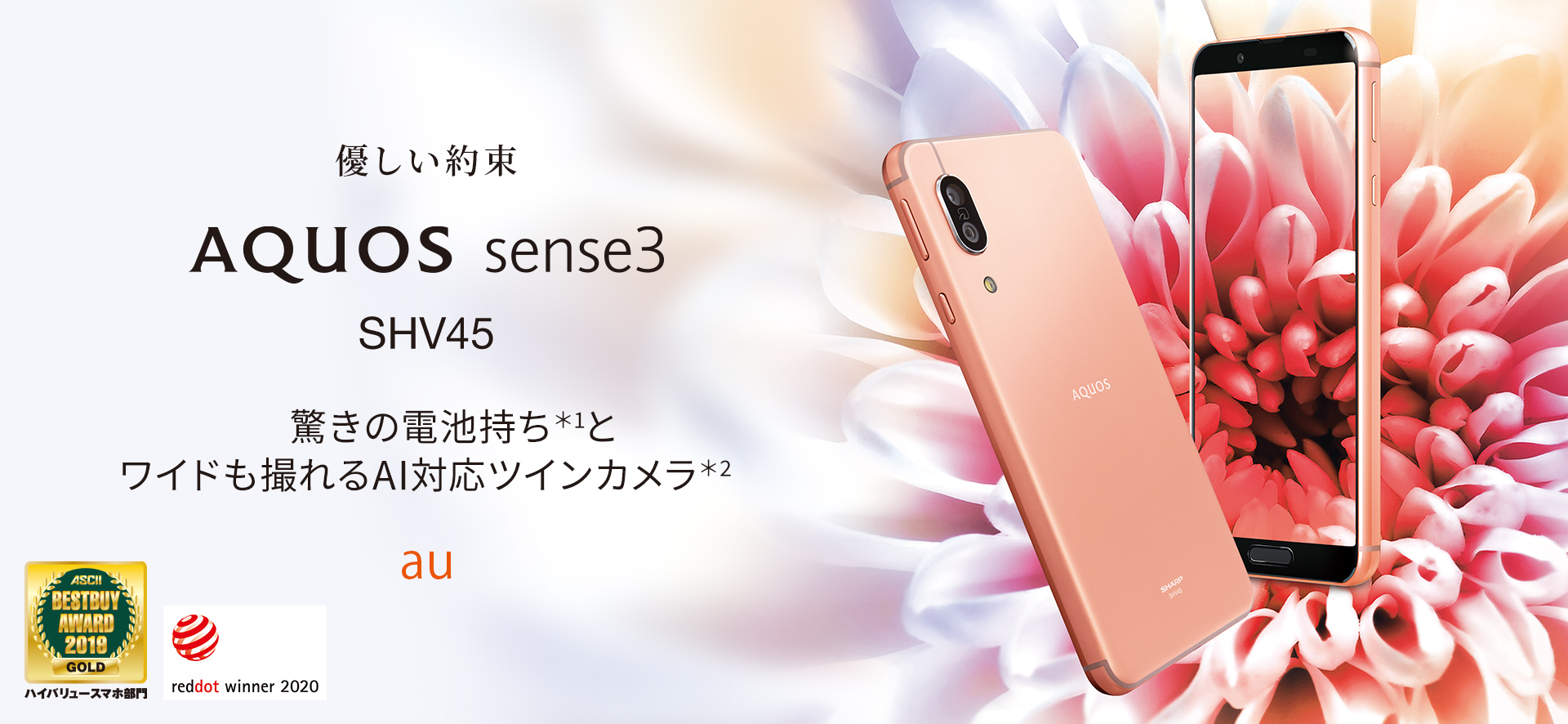 AQUOS sense3 SHV45