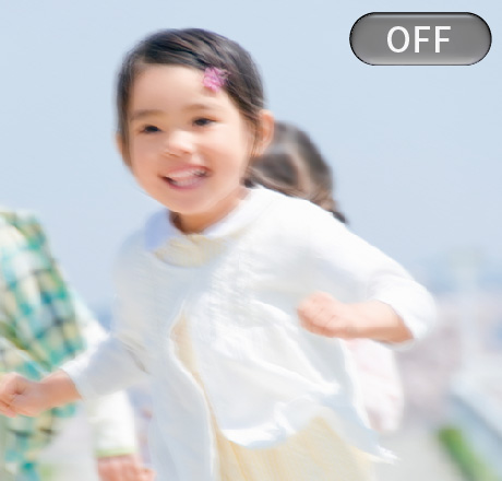 静止画手ブレ補正 OFF