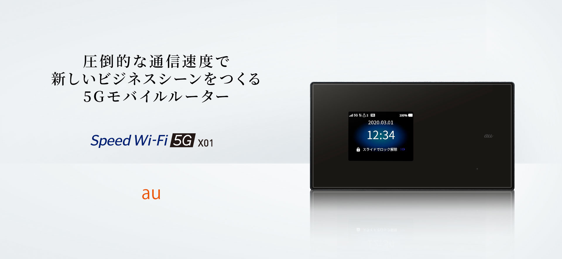Speed Wi-Fi 5G X01