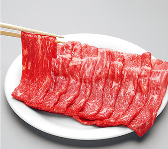 冷凍薄切り牛肉の写真