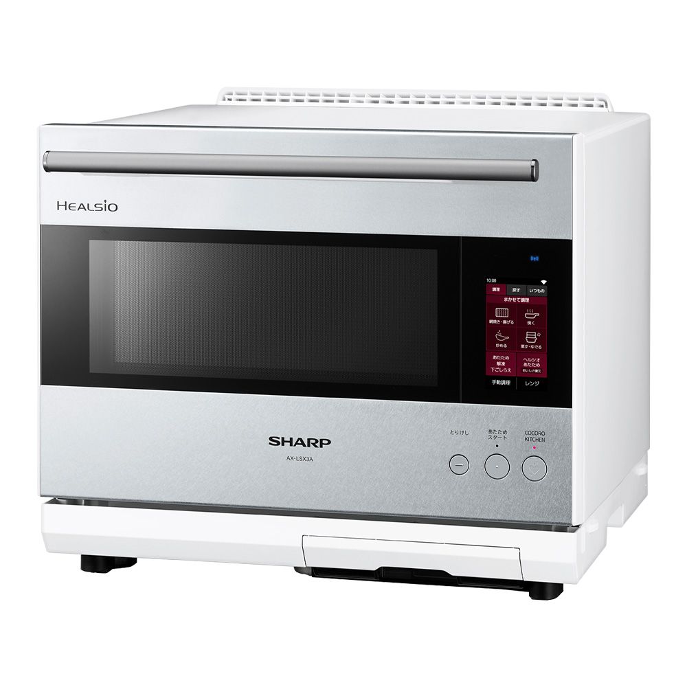 オーブン・電子レンジ:ヘルシオ AX-LSX3A-R正面