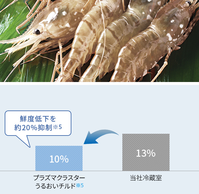 エビのK値（保存3日後）