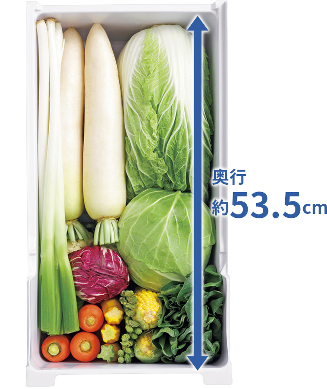 下段野菜ケース