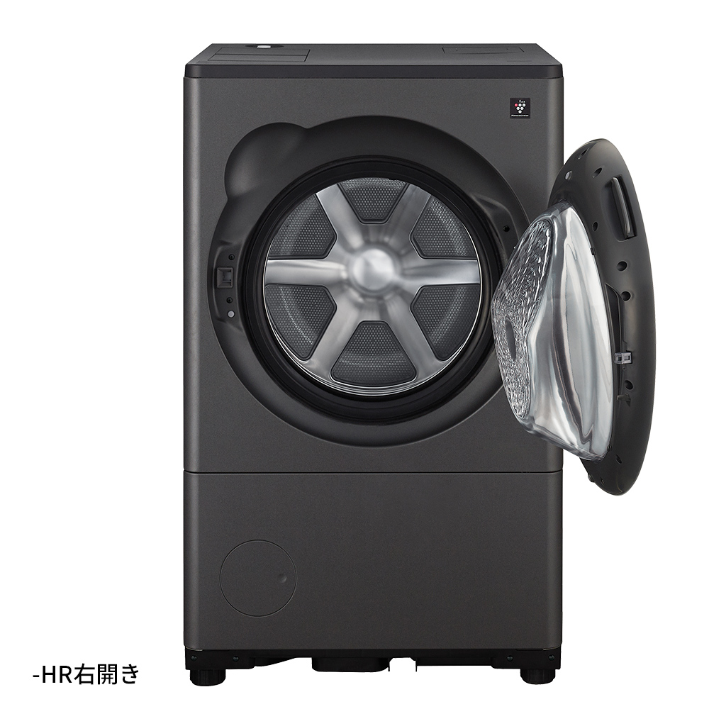 グレイングレー色の右開きドアタイプの写真