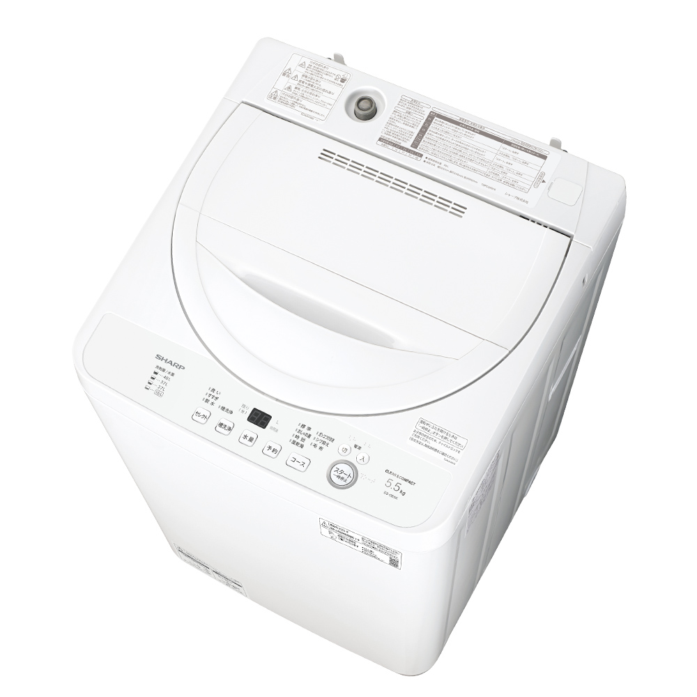 ドラム式洗濯乾燥機 ES-GE5K：-S（シルバー系・左振り）