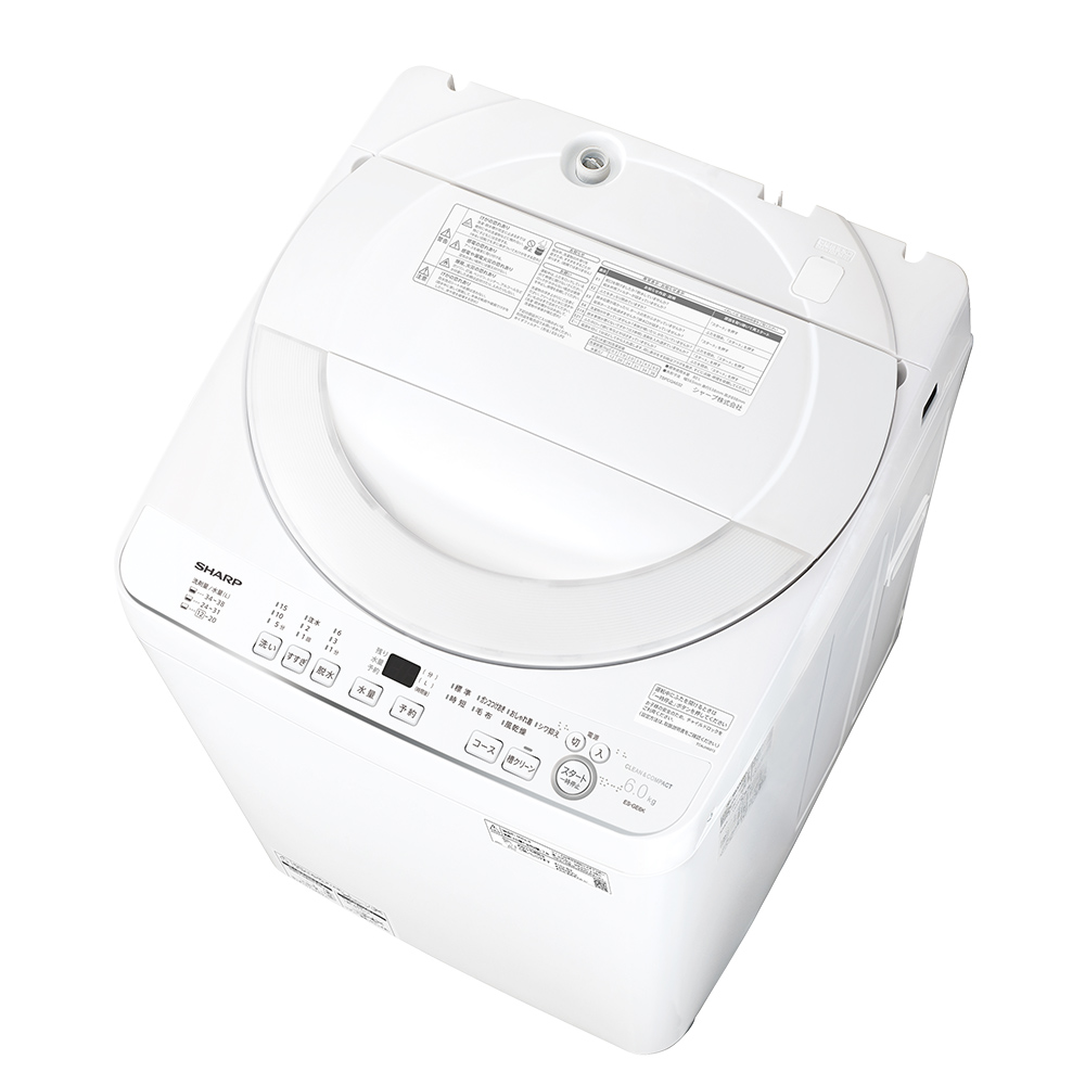 ドラム式洗濯乾燥機 ES-GE6K：-S（シルバー系・左振り）