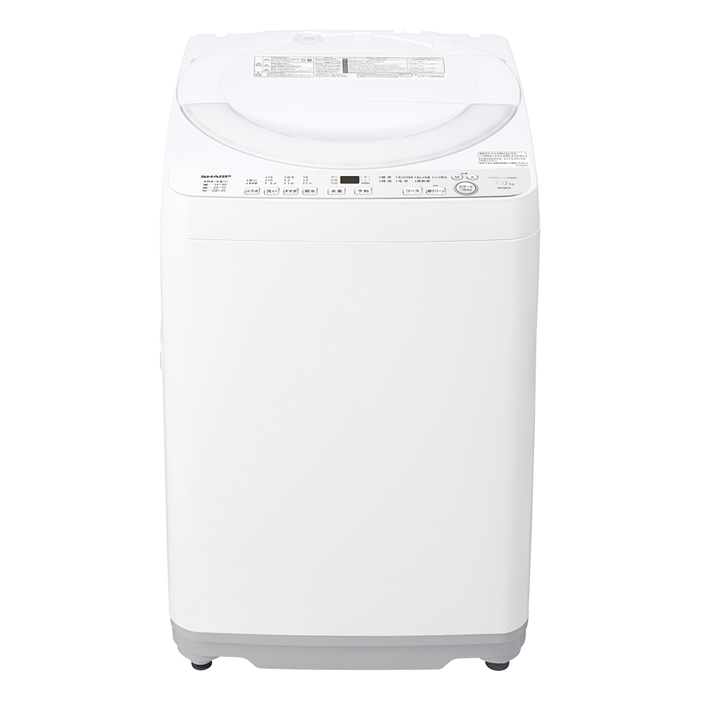 ドラム式洗濯乾燥機 ES-GE7K：-S（シルバー系・正面）