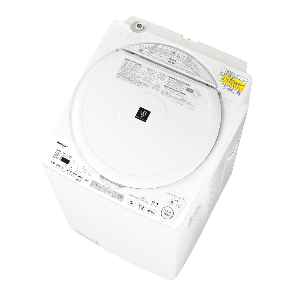 ドラム式洗濯乾燥機 ES-TX8K：-S（シルバー系・左振り）