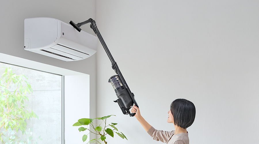 はたきノズルの使用イメージ