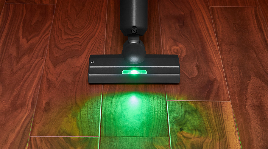 LEDライトの照射イメージ