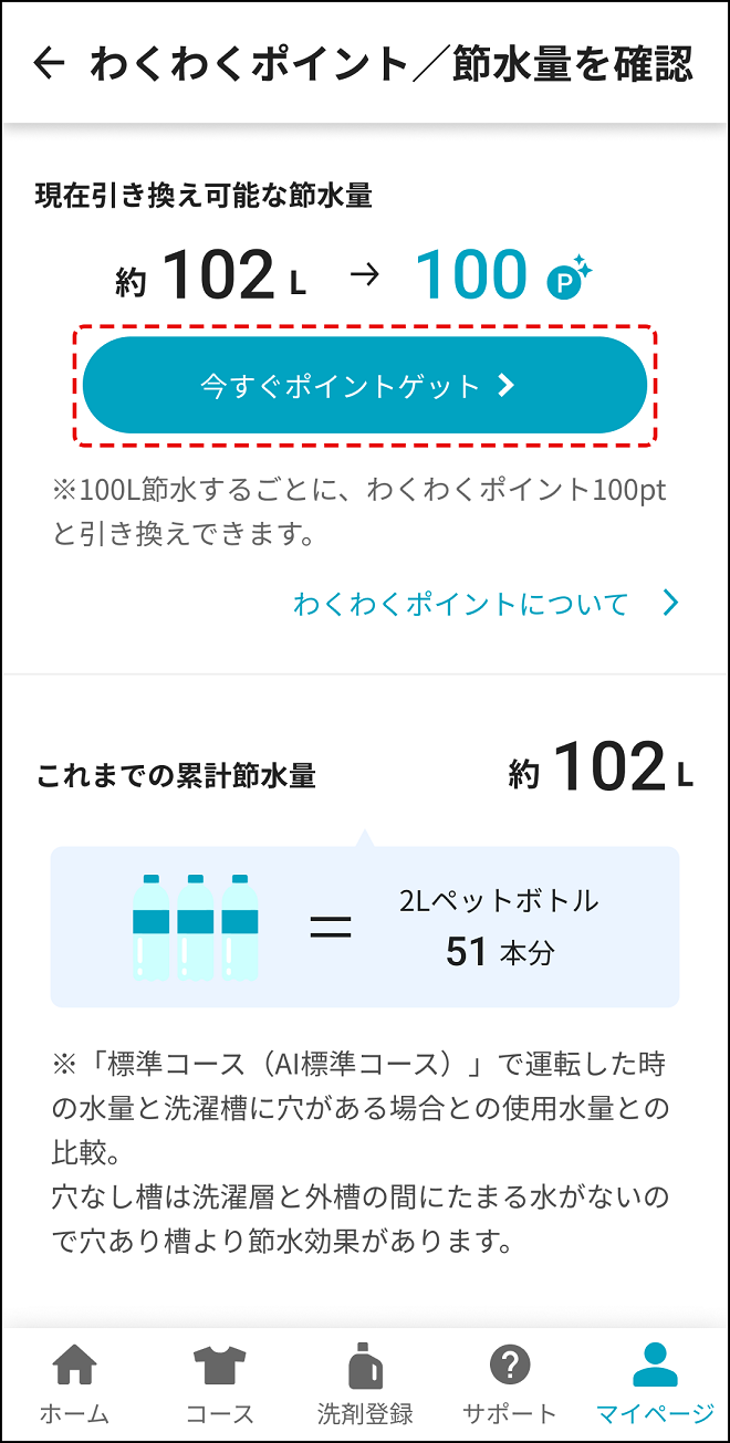 節水量確認