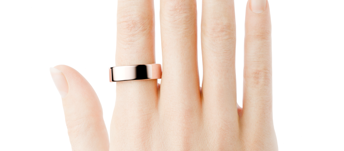 からだメイト Ring ゴールド バックビュー